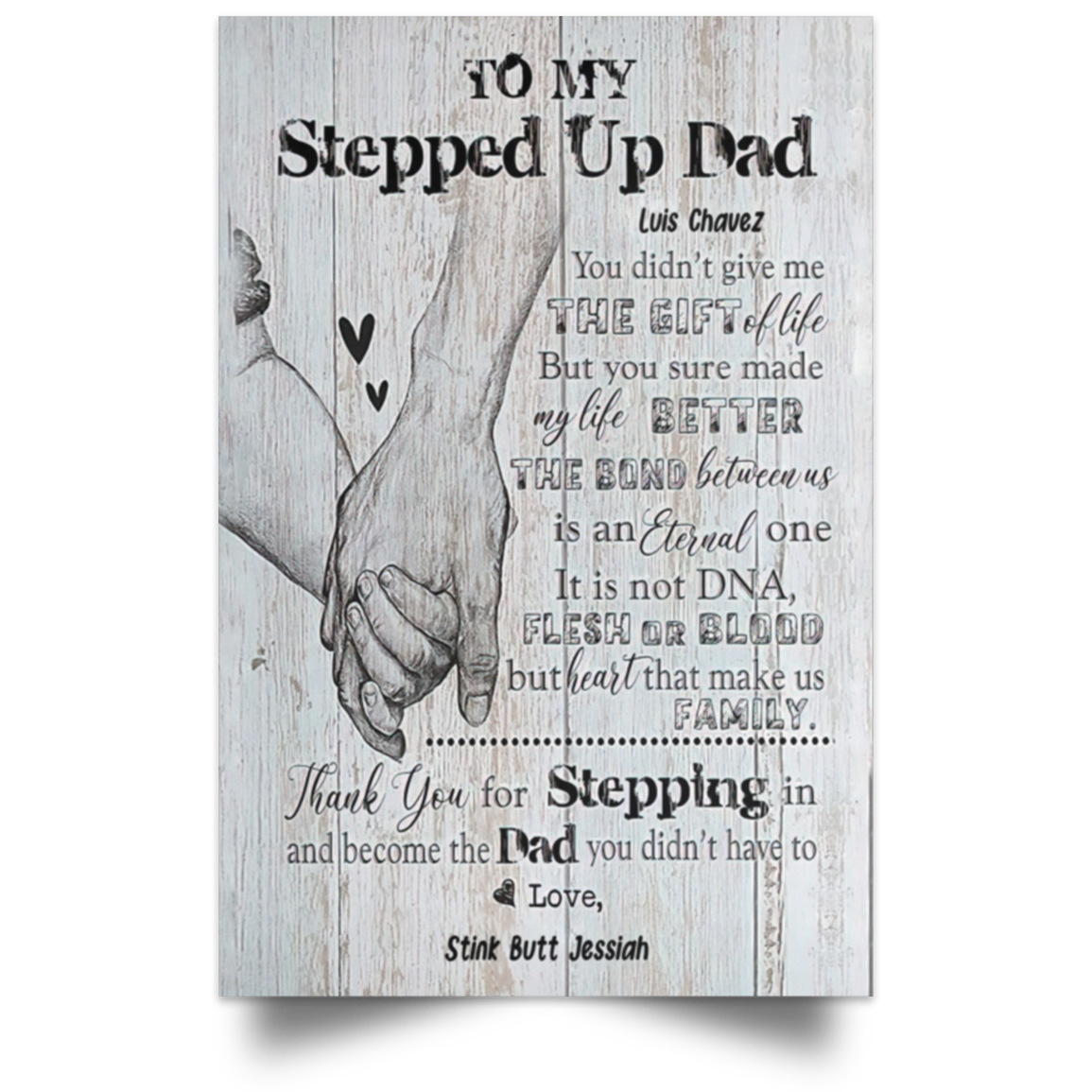 Poster 12x18 Stink Butt Jessiah 112-9439818-2049805 POSPO Satin Portrait Poster