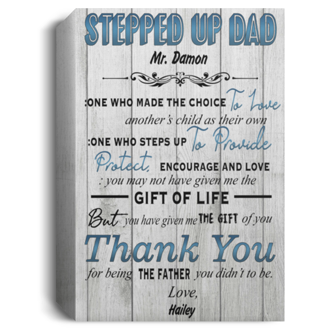 Hailey 16 CANPO15 Deluxe Portrait Canvas 1.5in Frame