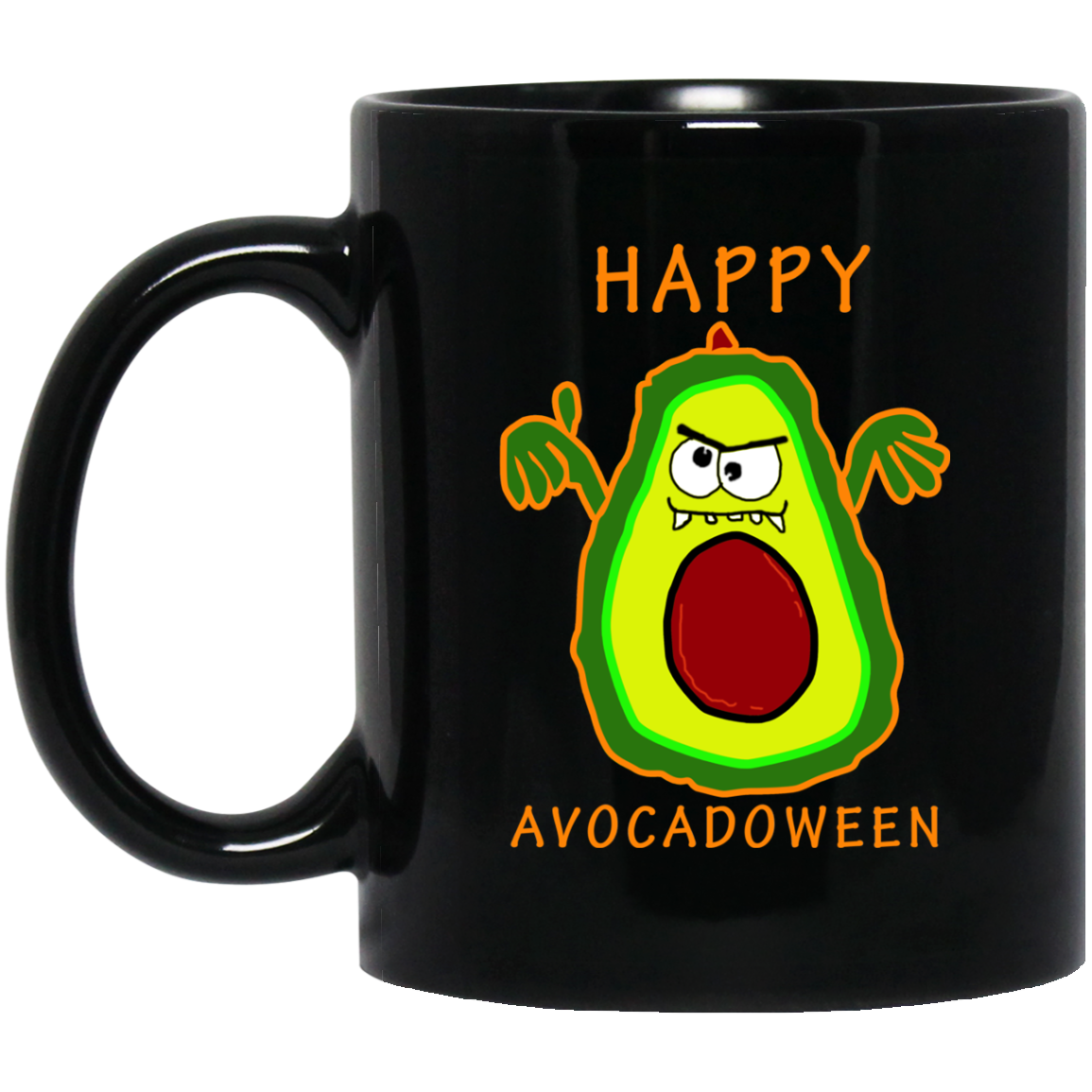 Halloween Avocado T-Shirt Happy Avocadoween Costume Kids Tee
