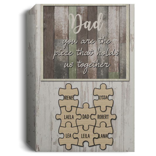 Irene Lyssa Laela Robert Lea Leila Lana CANPO15 Deluxe Portrait Canvas 1.5in Frame