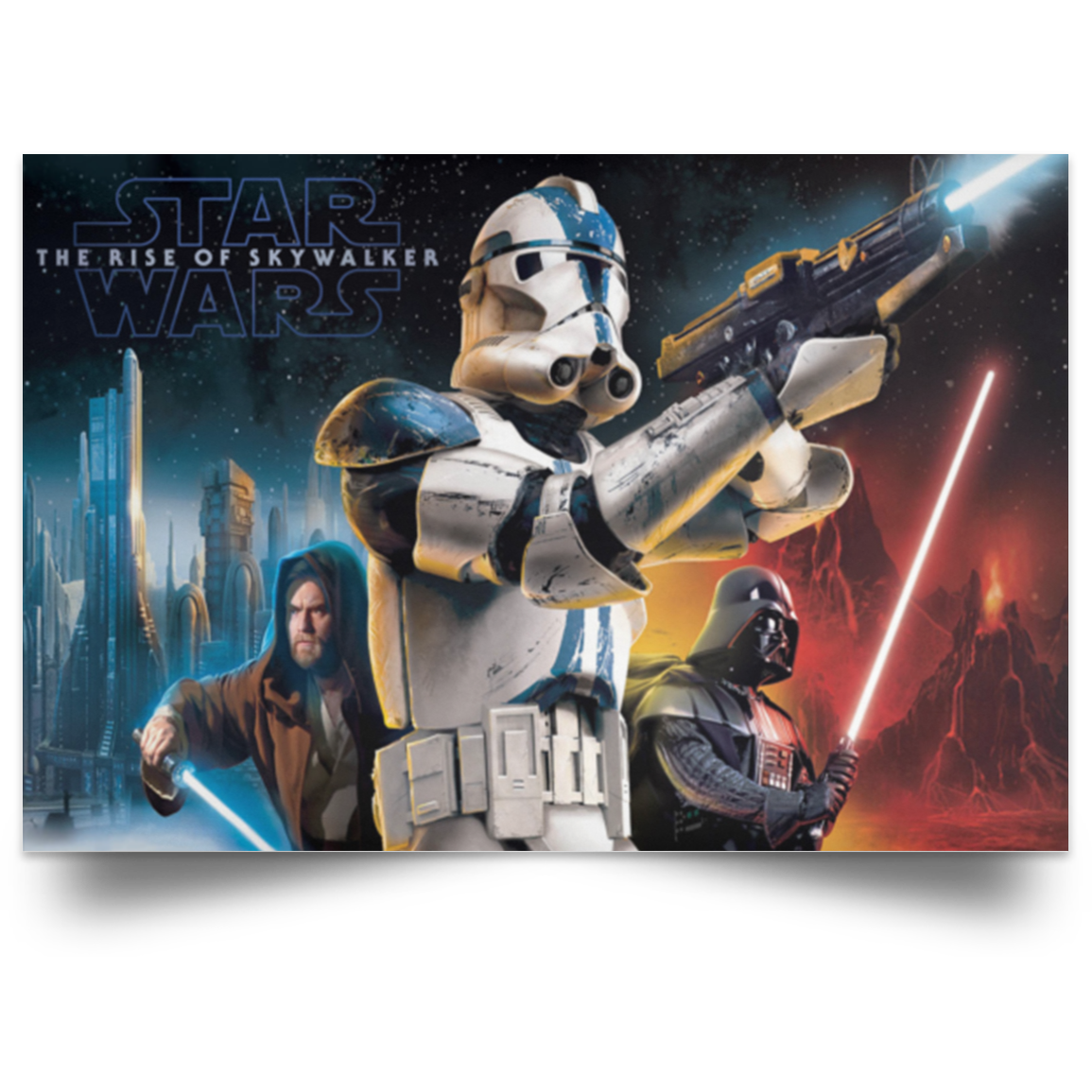 Star Wars 9 Poster Darth Vader Army Stormtrooper Decor Room High Quality Prints