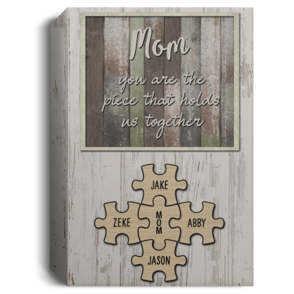 Mom cv812 113-4085375-6434642 CANPO15 Deluxe Portrait Canvas 1.5in Frame