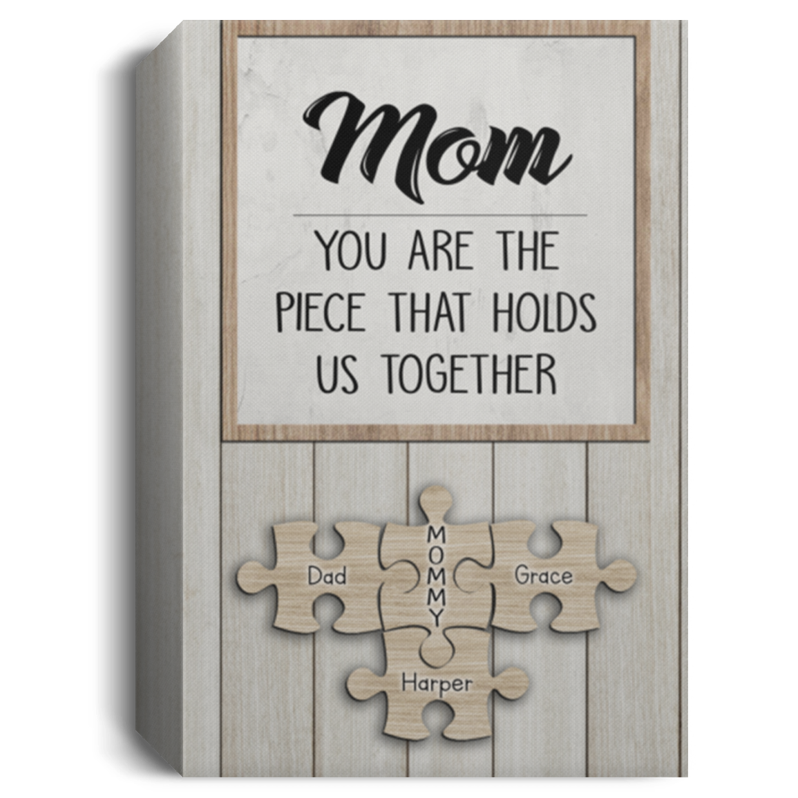 Mommy cv812 112-9447063-5390665 CANPO15 Deluxe Portrait Canvas 1.5in Frame