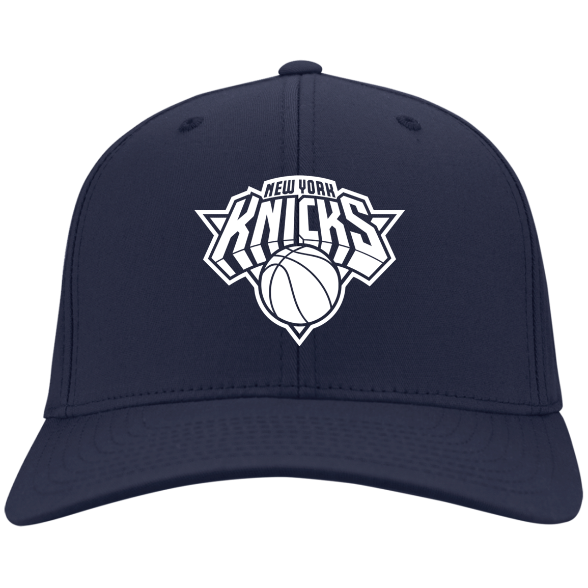 New York Knicks LOGO Hats 2019 Basketball Team Strong Black One Size Fits .