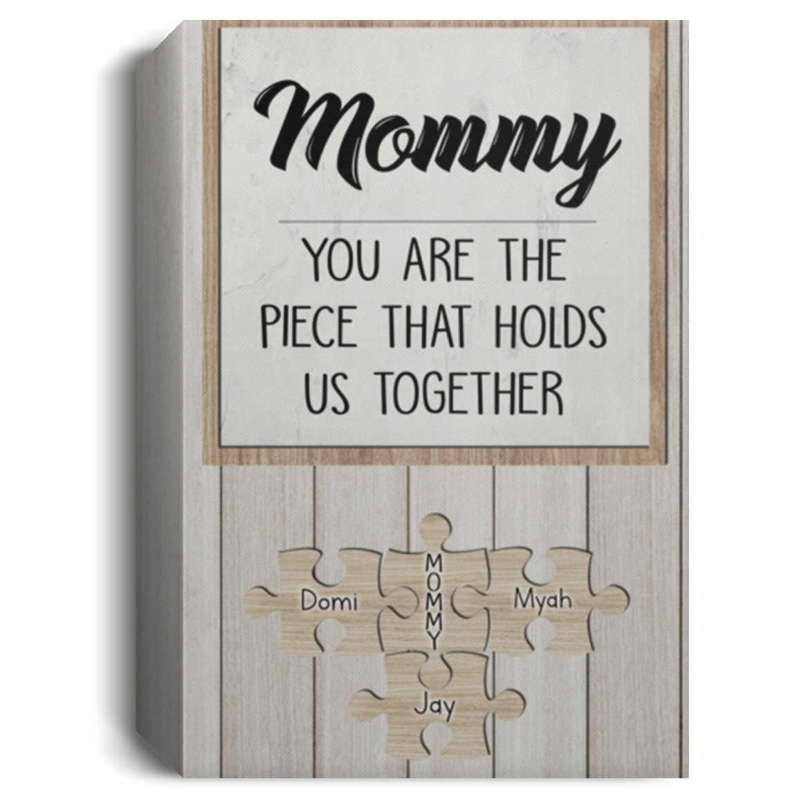 Mommy 111-4325168-6494605 cv1218 CANPO15 Deluxe Portrait Canvas 1.5in Frame
