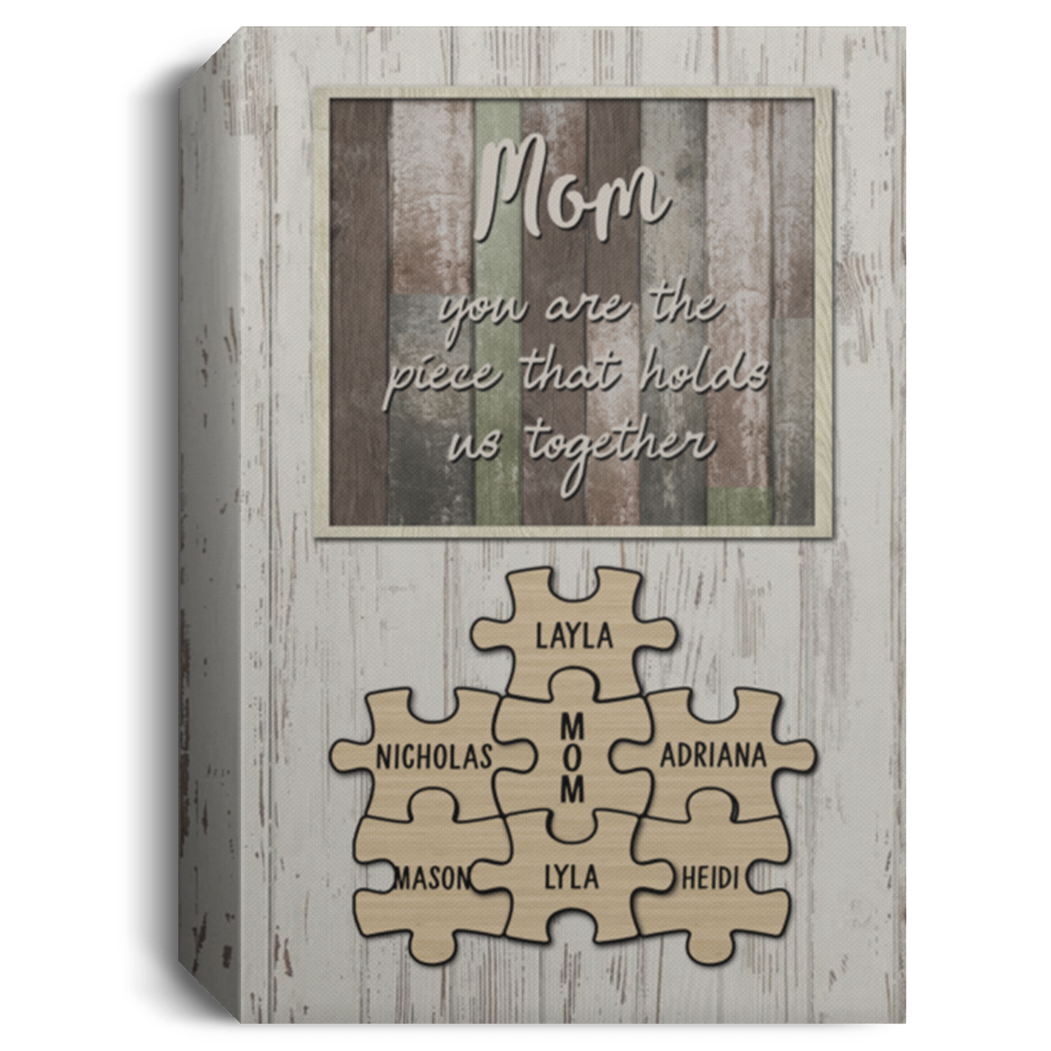 Mom cv2436 114-1550041-2453053 CANPO15 Deluxe Portrait Canvas 1.5in Frame