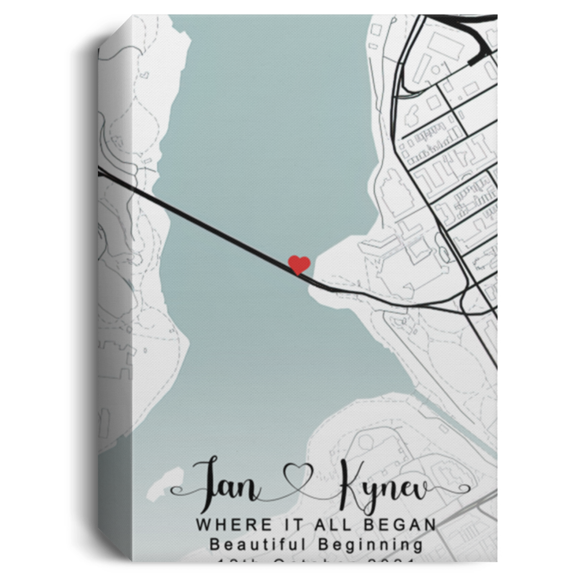 Ian and Kyne CANPO15 Deluxe Portrait Canvas 1.5in Frame