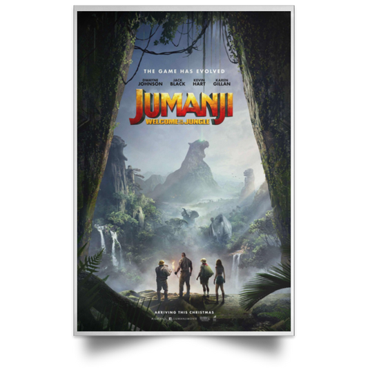 Jumanji 3 NEW Poster 2019 The Game Has Evolved Adventure High Quality Printts .