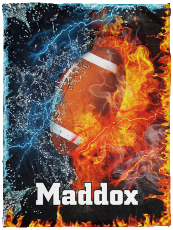 Maddox 112-1628099-2693835 34 VPS Cozy Plush Fleece Blanket - 30x40