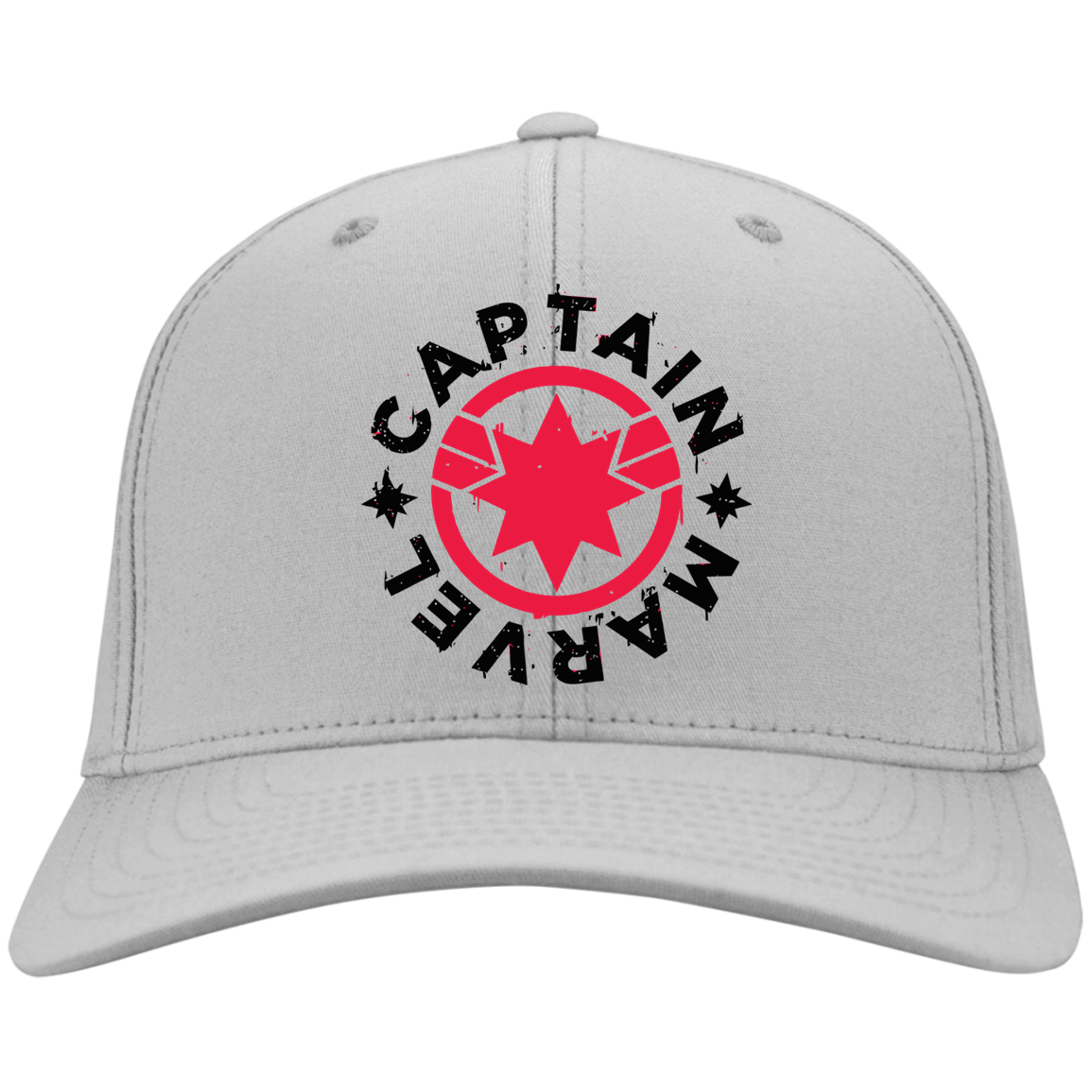 Captain Marvel White HATS Men Women Arvengers Fan One Size Fits NEW Brand .