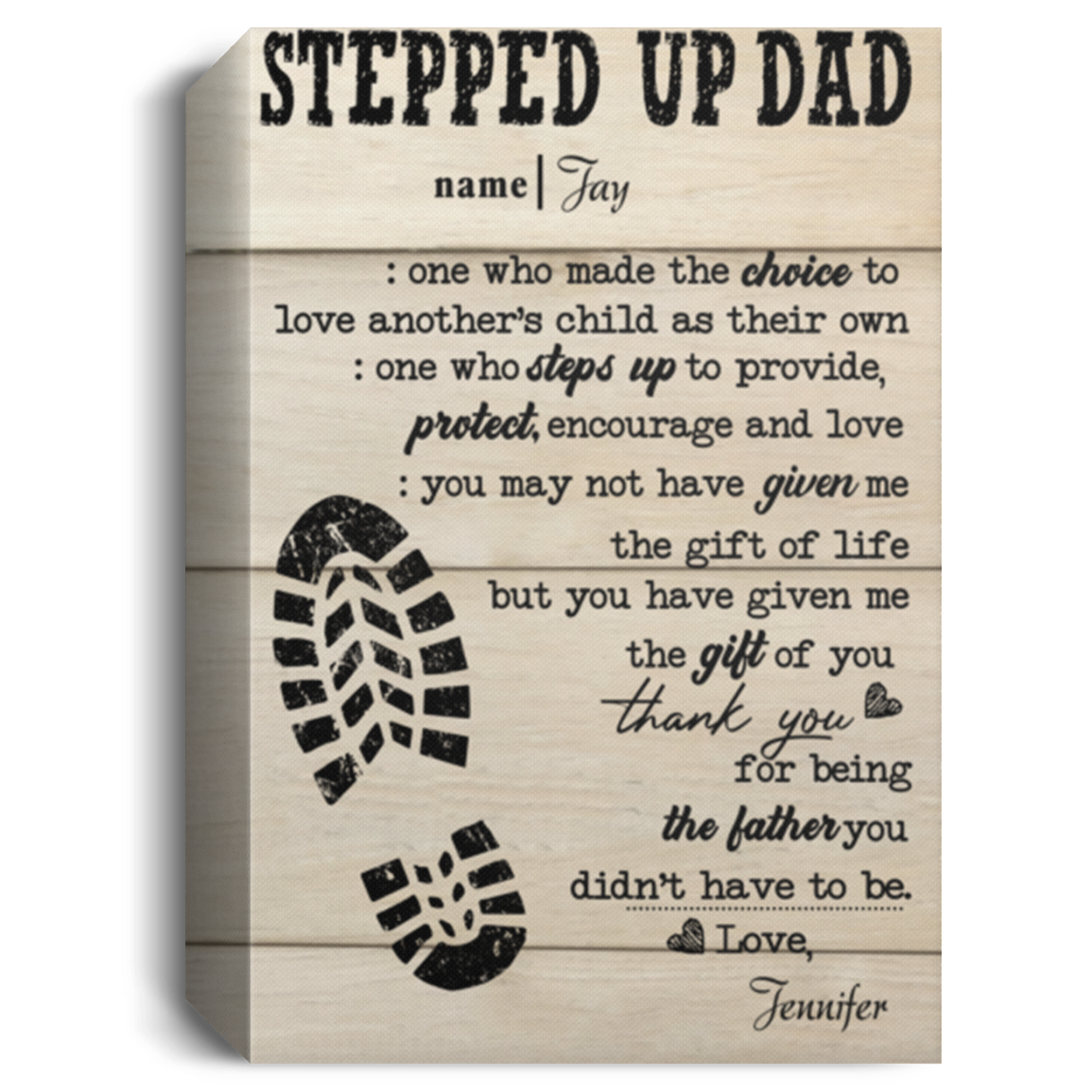 Jennifer  2 CANPO15 Deluxe Portrait Canvas 1.5in Frame