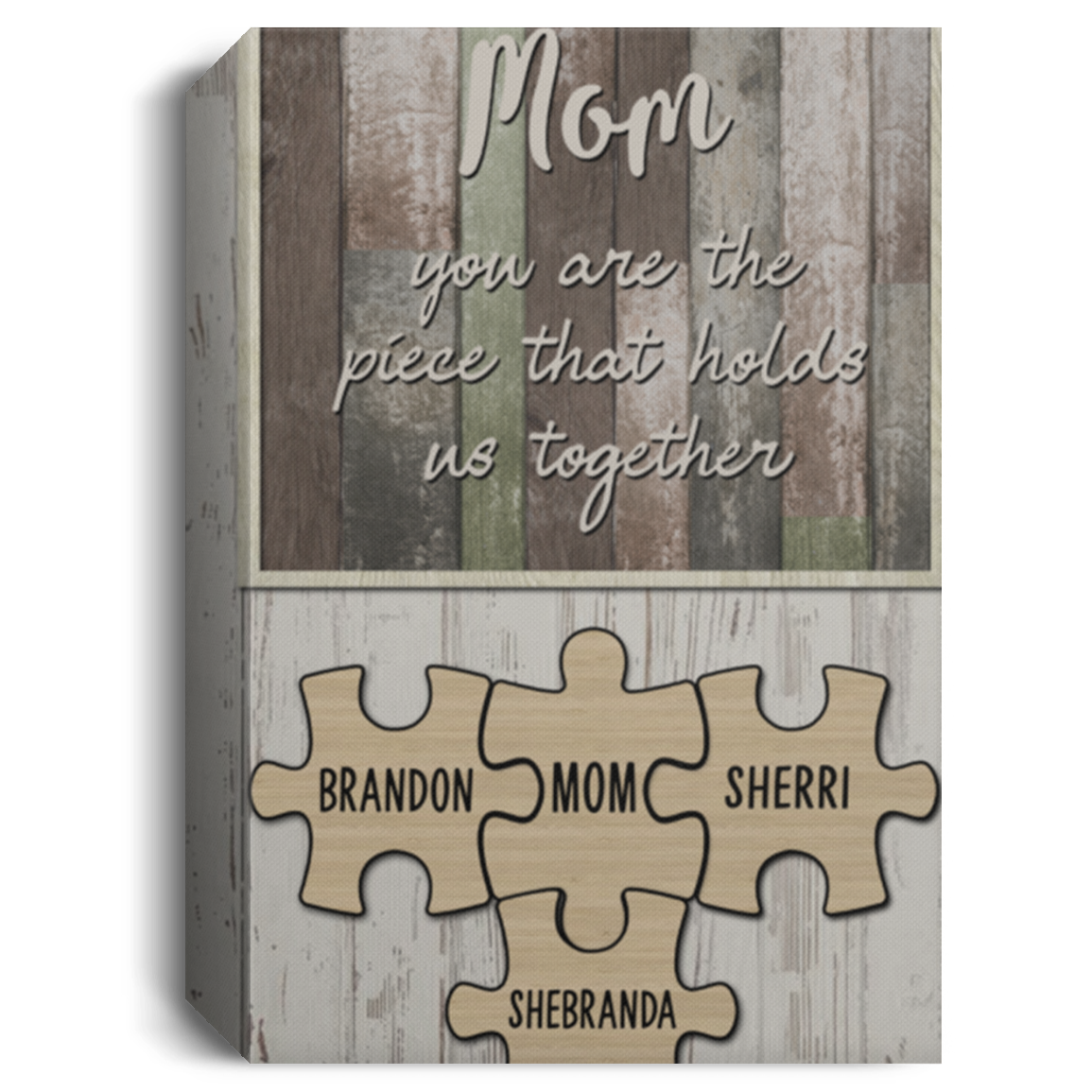 Brandon, Sherri, SheBranda Mom and Child16x24-Recovered CANPO15 Deluxe Portrait Canvas 1.5in Frame