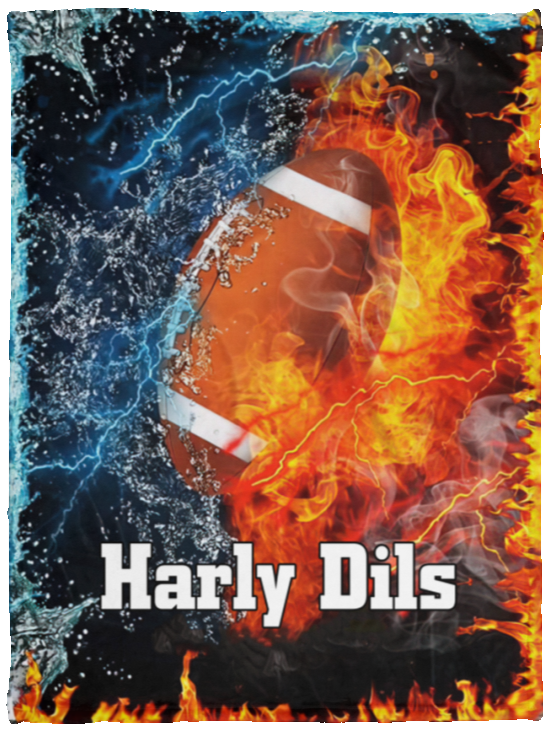 Harly Dils 114-5608775-8361816 34 VPS Cozy Plush Fleece Blanket - 30x40