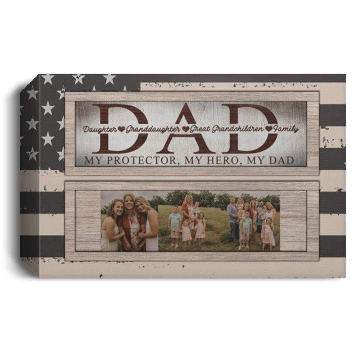 Family cv1218 114-4323675-4822633 CANLA15 Deluxe Landscape Canvas 1.5in Frame