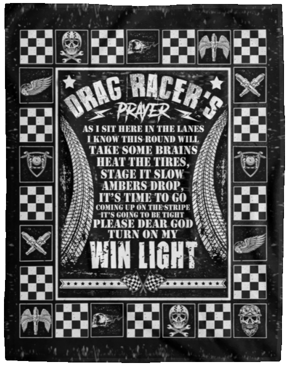 Birthday Gifts Drag Racer’s Prayer as I Sit Here in The Lanes I Know This Round Fleece Blanket – Sherpa Blanket – Cozy Plush Fleece Blanket Size 50x60 inch VPL Cozy Plush Fleece Blanket - 60x80