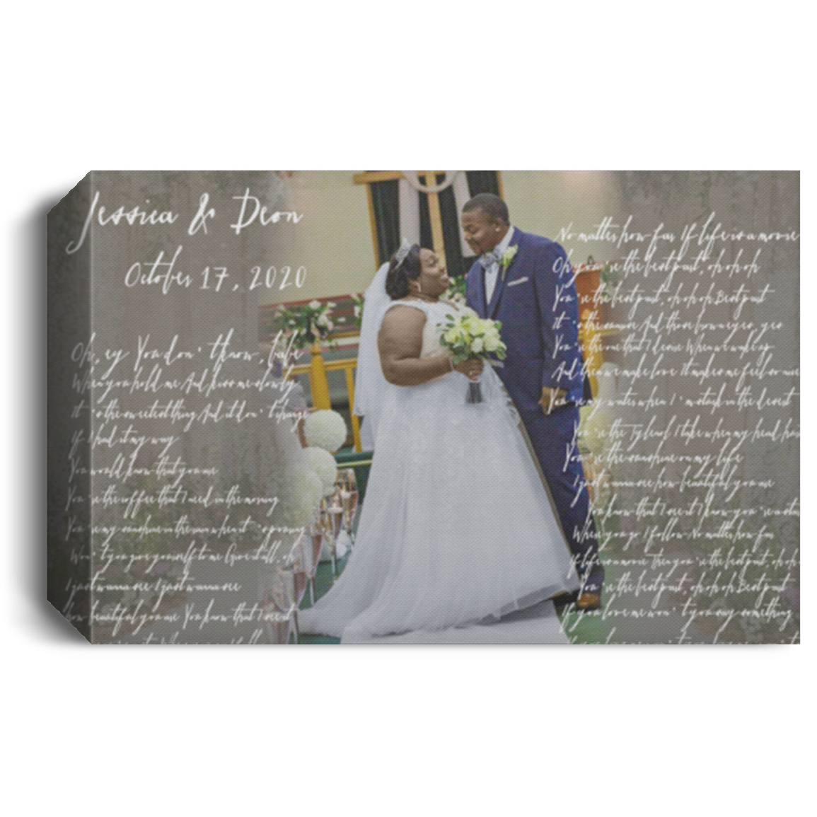 Jessica & Deon October 17, 2020.jpg cv 2436 CANLA15 Deluxe Landscape Canvas 1.5in Frame