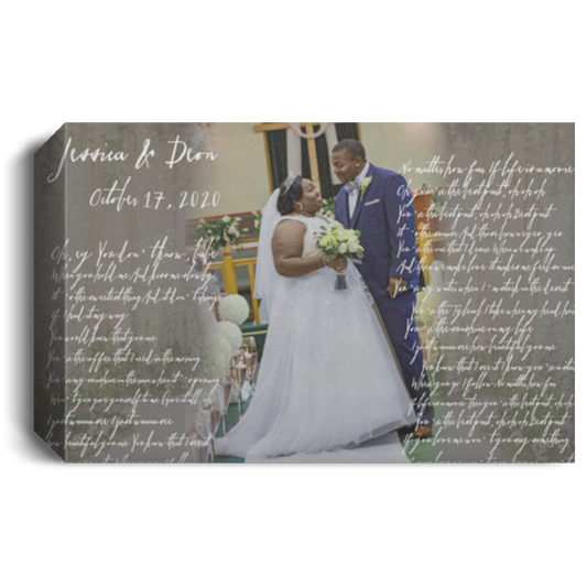 Jessica & Deon October 17, 2020.jpg cv 2436 CANLA15 Deluxe Landscape Canvas 1.5in Frame
