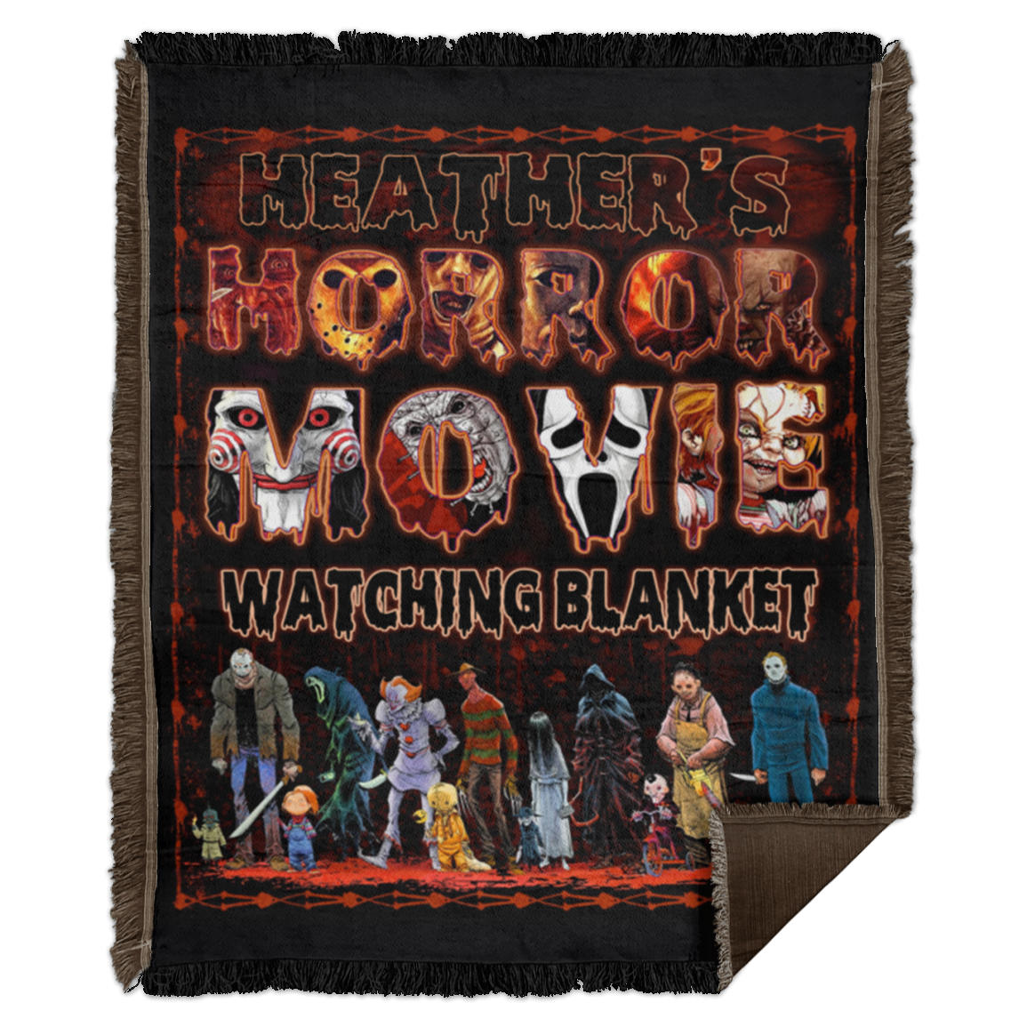 Heather's WB56 Woven Blanket - 50x60