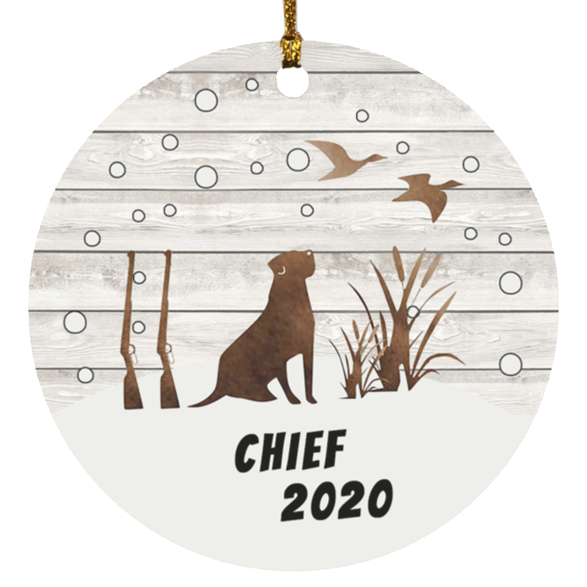 chief SUBORNC Circle Ornament