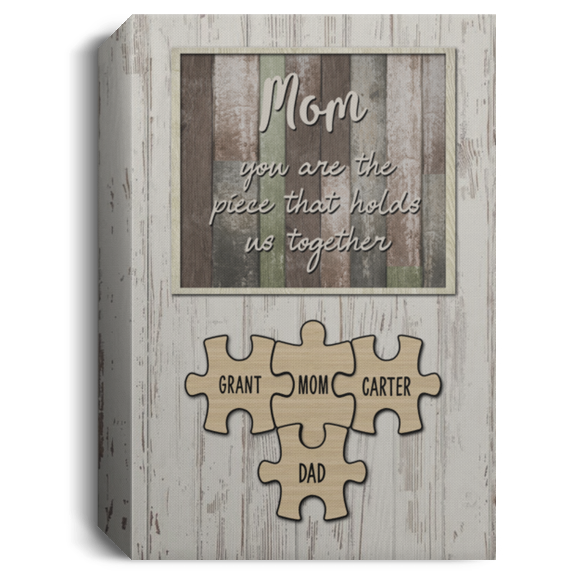 Mom cv1218 111-8166074-6897807 CANPO15 Deluxe Portrait Canvas 1.5in Frame