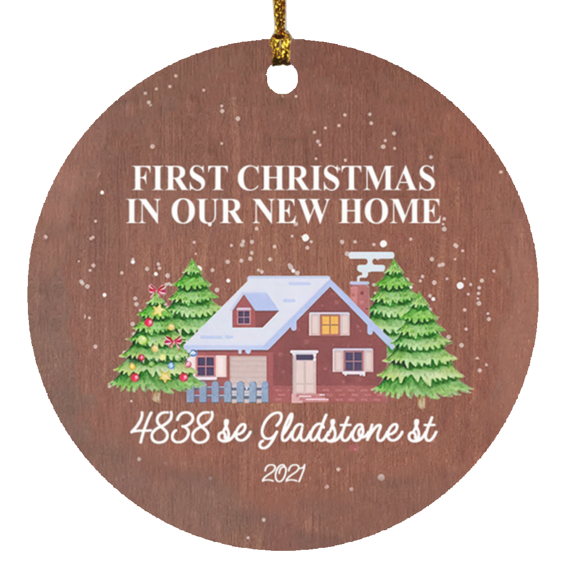 4838 se Gladstone st 113-2866621-9005828 SUBORNC Circle Ornament
