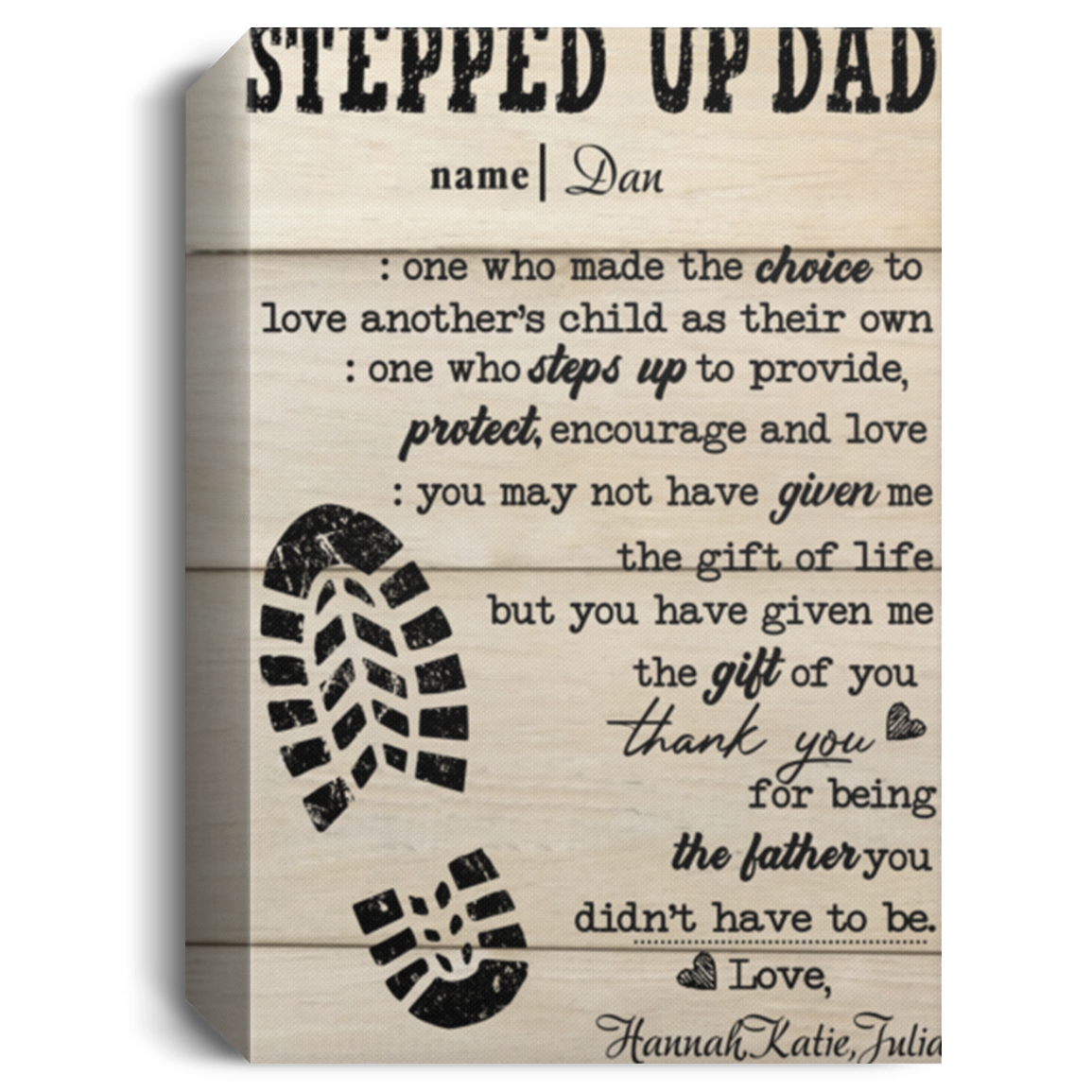 Hannah,Katie,Julia 13 CANPO15 Deluxe Portrait Canvas 1.5in Frame