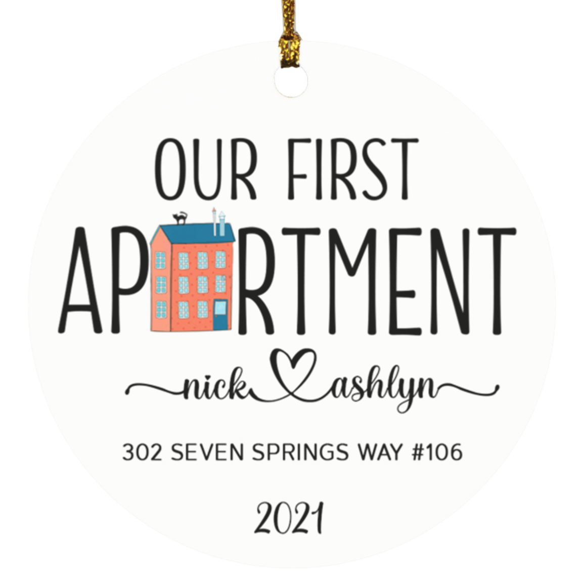 302 Seven Springs Way #106 112-6263353-1693068 g? SUBORNC Circle Ornament
