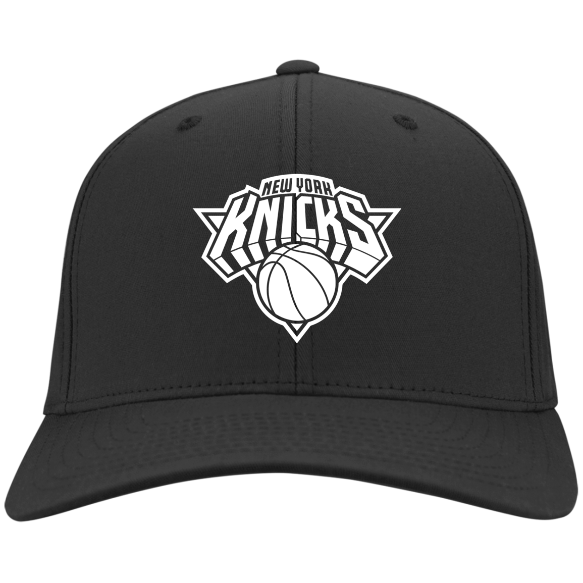 New York Knicks LOGO Hats 2019 Basketball Team Strong Black One Size Fits .