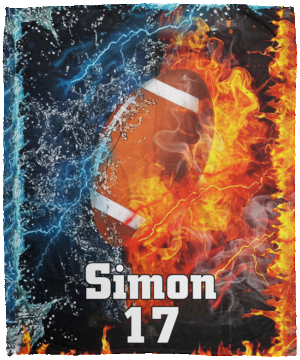 Simon 111-2784955-1502653 56 VPM Cozy Plush Fleece Blanket - 50x60