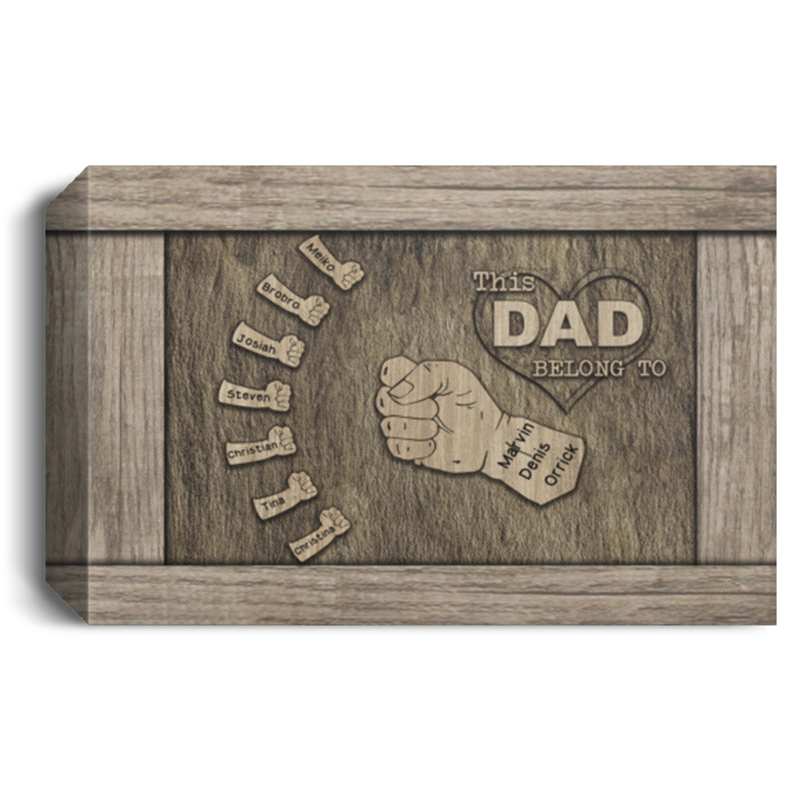 Dad cv1218 113-0386003-6284240 CANLA15 Deluxe Landscape Canvas 1.5in Frame