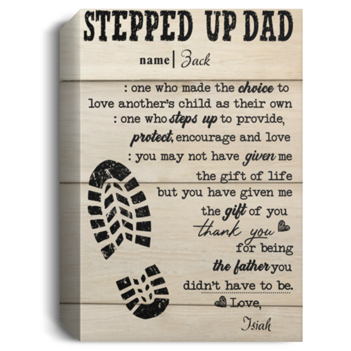 Isiah  1 CANPO15 Deluxe Portrait Canvas 1.5in Frame