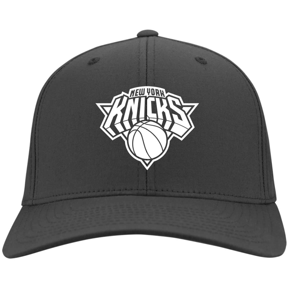New York Knicks LOGO Hats 2019 Basketball Team Strong Black One Size Fits .