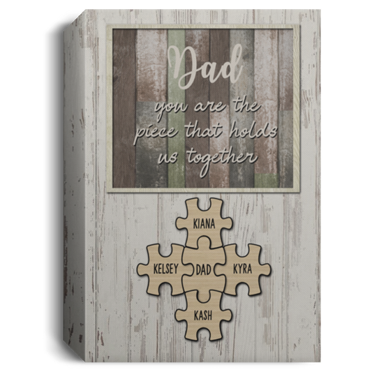 Kash  canvas dad puzzzle 16x24 CANPO15 Deluxe Portrait Canvas 1.5in Frame