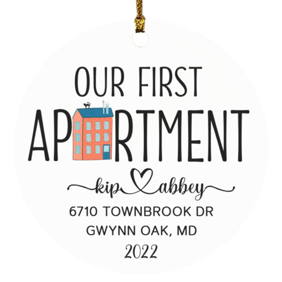 Gwynn Oak, MD 114-3585604-5836211 cc SUBORNC Circle Ornament