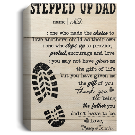 Hailey & Kaeden CANPO15 Deluxe Portrait Canvas 1.5in Frame