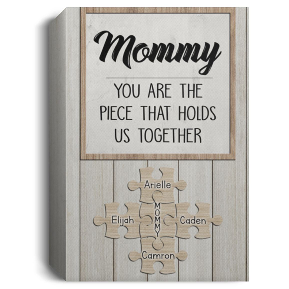 Mommy 113-3286630-6915408 cv812 CANPO15 Deluxe Portrait Canvas 1.5in Frame