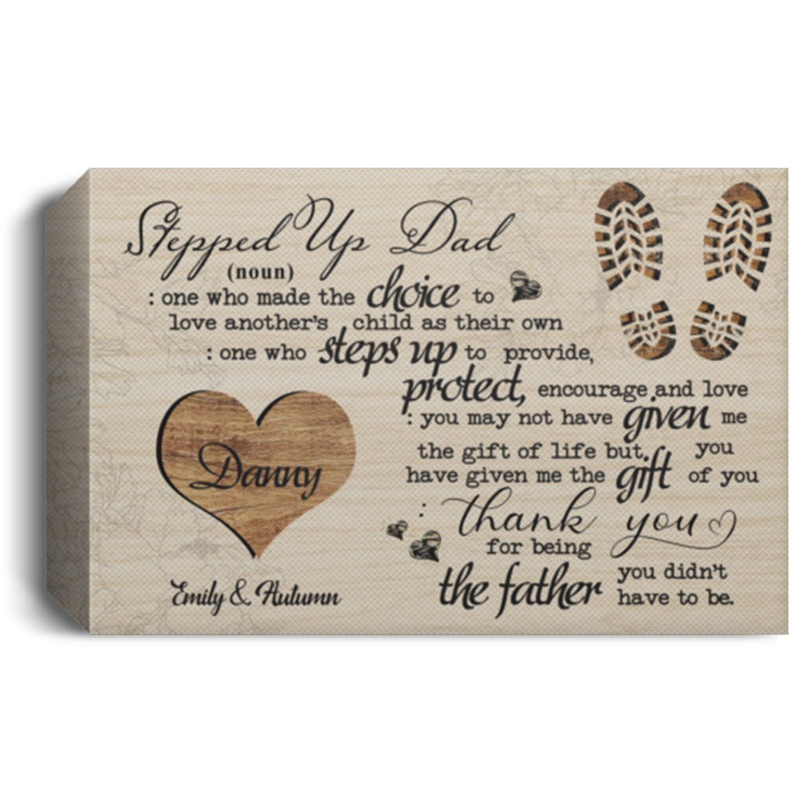 Emily & Autumn 111-1677041-9133817 cv812 CANLA15 Deluxe Landscape Canvas 1.5in Frame