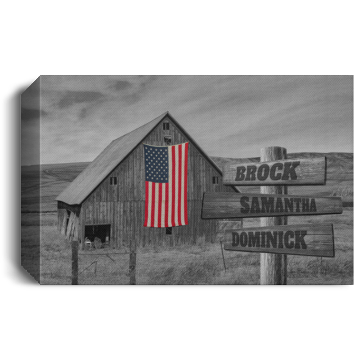 Brock, Samantha, Dominick CANLA15 Deluxe Landscape Canvas 1.5in Frame