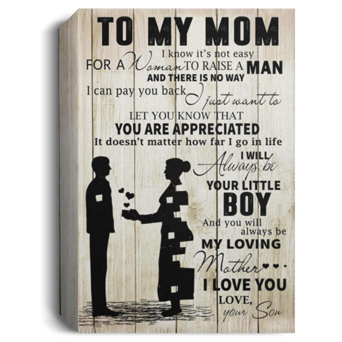 Son to mom Top canvas