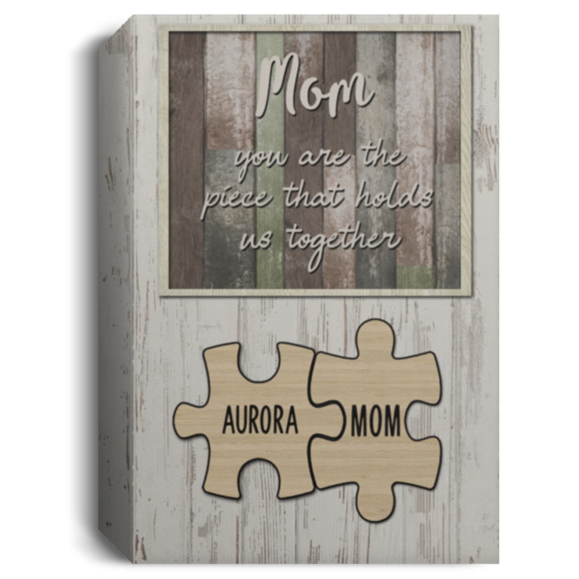 AURORA 8x12 Mom and child CANPO15 Deluxe Portrait Canvas 1.5in Frame