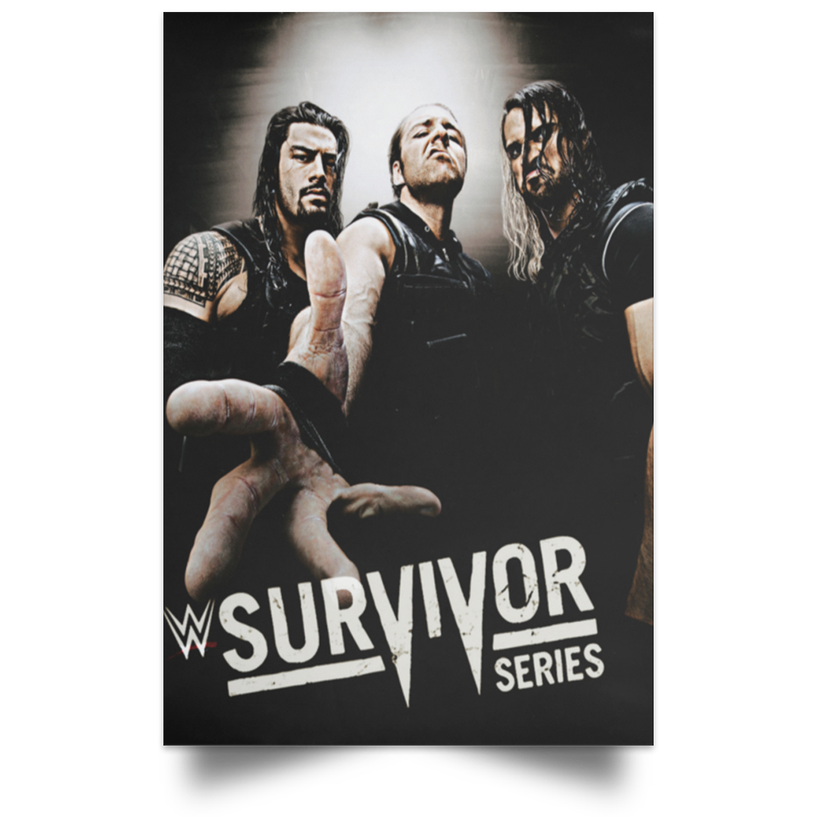 WWE THE SHIELD Poster Hounds Of Justice OFFICIAL Vintage Living Room Good Print