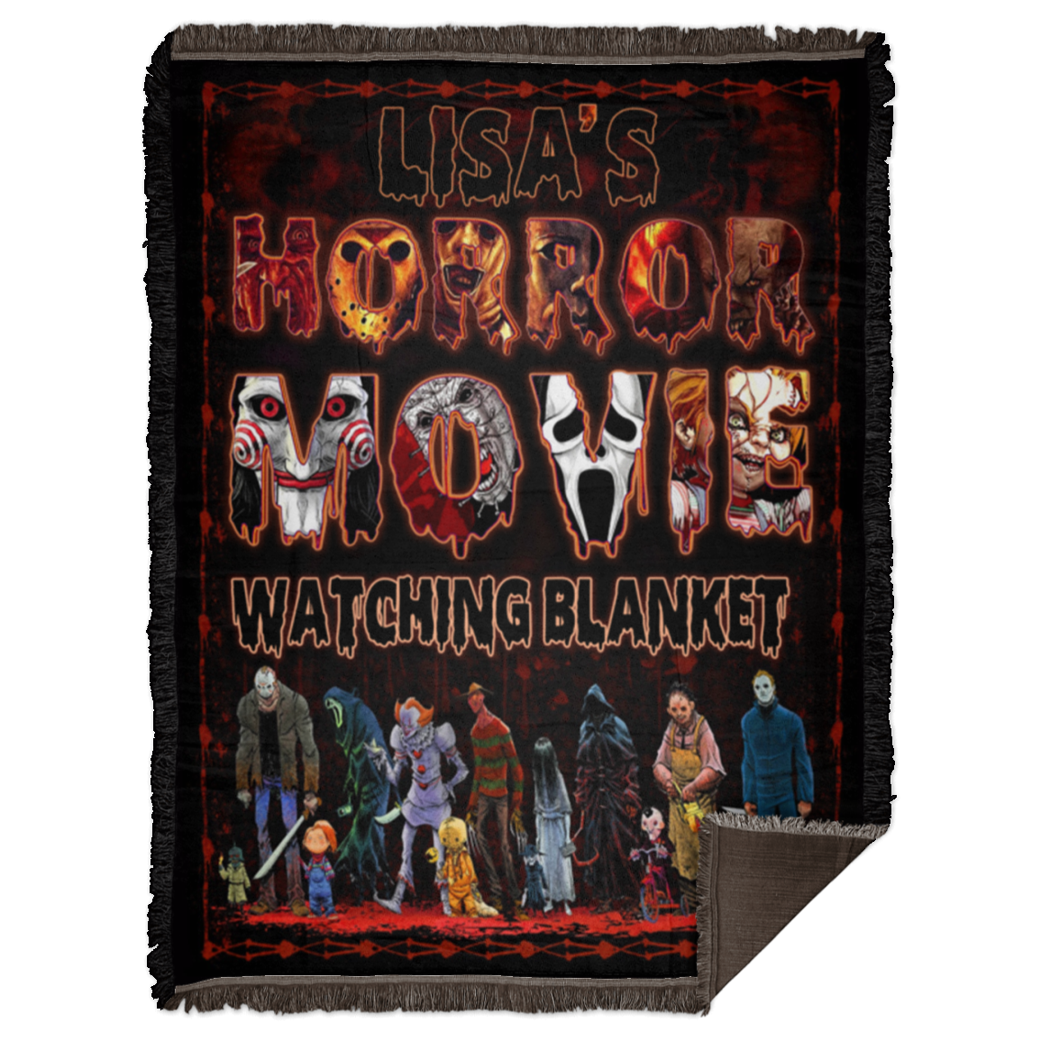 6.Lisa's WB68 Woven Blanket - 60x80