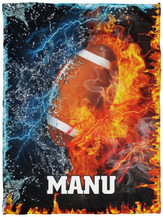 MANU 112-8783244-4957836 3040 VPS Cozy Plush Fleece Blanket - 30x40