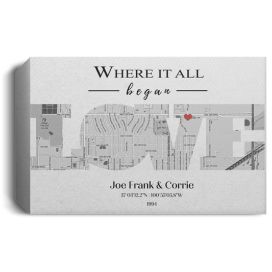 Joe Frank & Corrie CANLA15 Deluxe Landscape Canvas 1.5in Frame