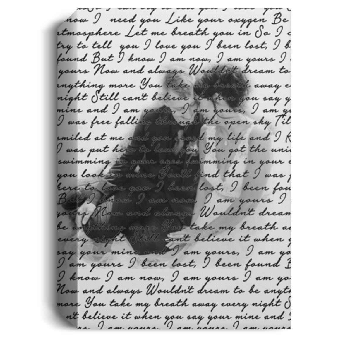 Andy Grammer - I Am Yours CANPO15 Deluxe Portrait Canvas 1.5in Frame