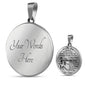 Bushido Japan - Samurai Warrior To My Son Necklace Jewelry - HOT TREND - Personalized Gifts For Kid On Birthday Anniversary, 18k Gold Plated/ Stainless Steel