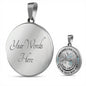 Gifts Personalized Hummingbird Sometimes I Just Look Up Smile And Say I Know That Was You Memorial Circle Pendant Necklace circle luxury necklace silver ASIN: B08HSG327H SKU: ohyespheteme10-9_387