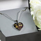 To My Wife Heart Pendant From Husband Romantic Gift For Woman On Xmas, Valentine
