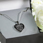 To My wonderful Wife Heart Pendant Meaningful Gifts For Woman On Xmas, Valentine