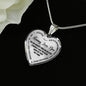 Mommy Love You Mother daughgter heart pendant necklace - you are braver tyhan you believe - Inspirational Quote gift ideas for your kids